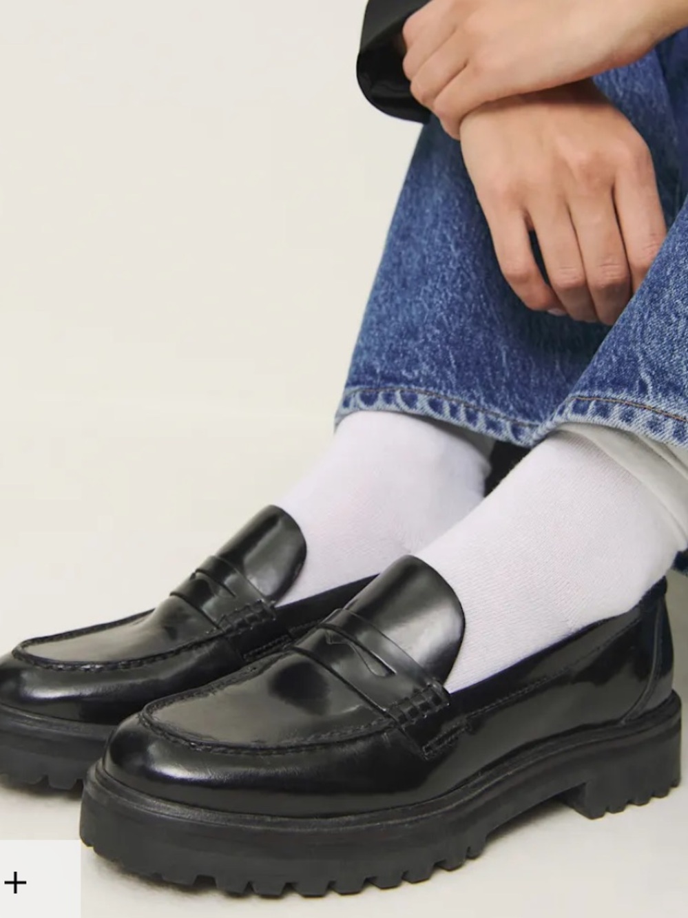 NEW Reformation Agathea Chunky Loafer